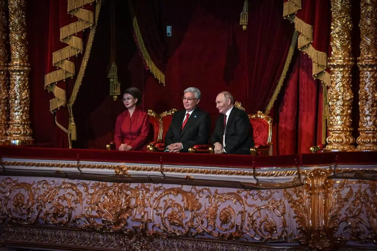 Президенты Казахстана и России посетили Гала-концерт