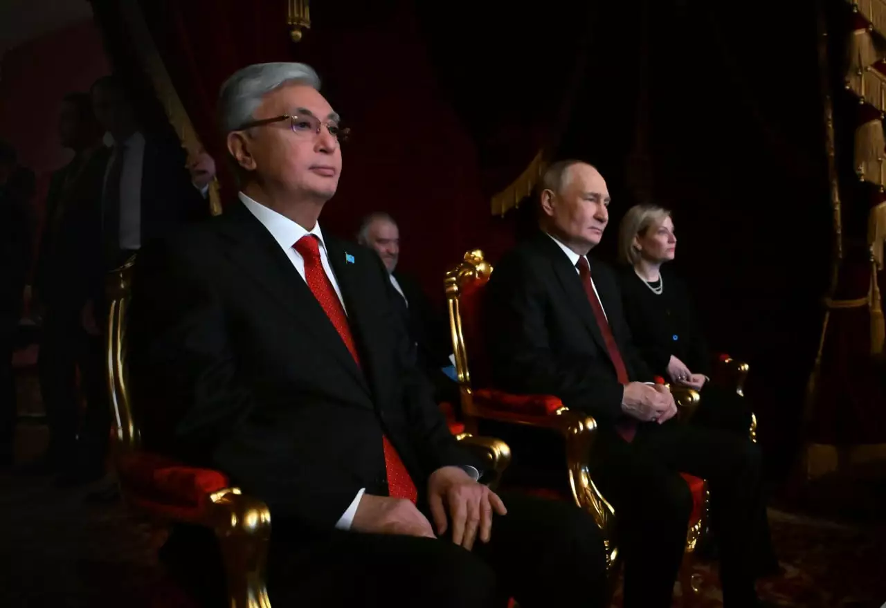 Президенты Казахстана и России посетили Гала-концерт