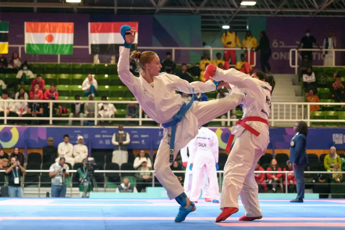 Казахстанская каратистка Дайяна Даренская завоевала бронзу Игр исламской солидарности