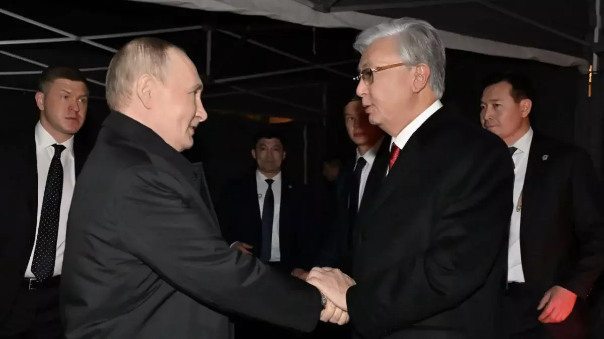 Қазақстан мен Ресей президенттері жылы қоштасты
