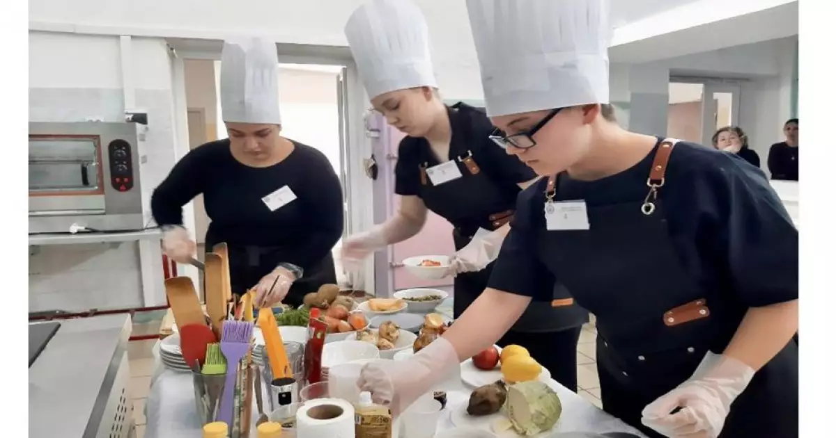   Балалар арасында аспаздық байқау өтті   