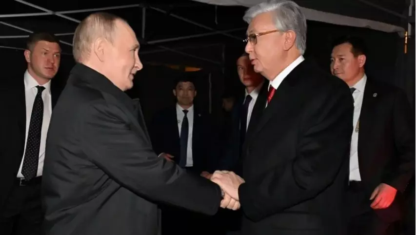 Қазақстан мен Ресей президенттері жылы қоштасты