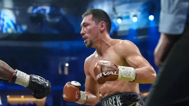 Жанибек Алимханулы поделился детским снимком перед титульным боем