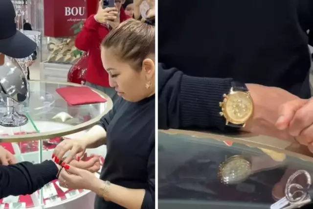 Отандық кәсіпкер Сәкен Майғазиевке қымбат сыйлық жасады