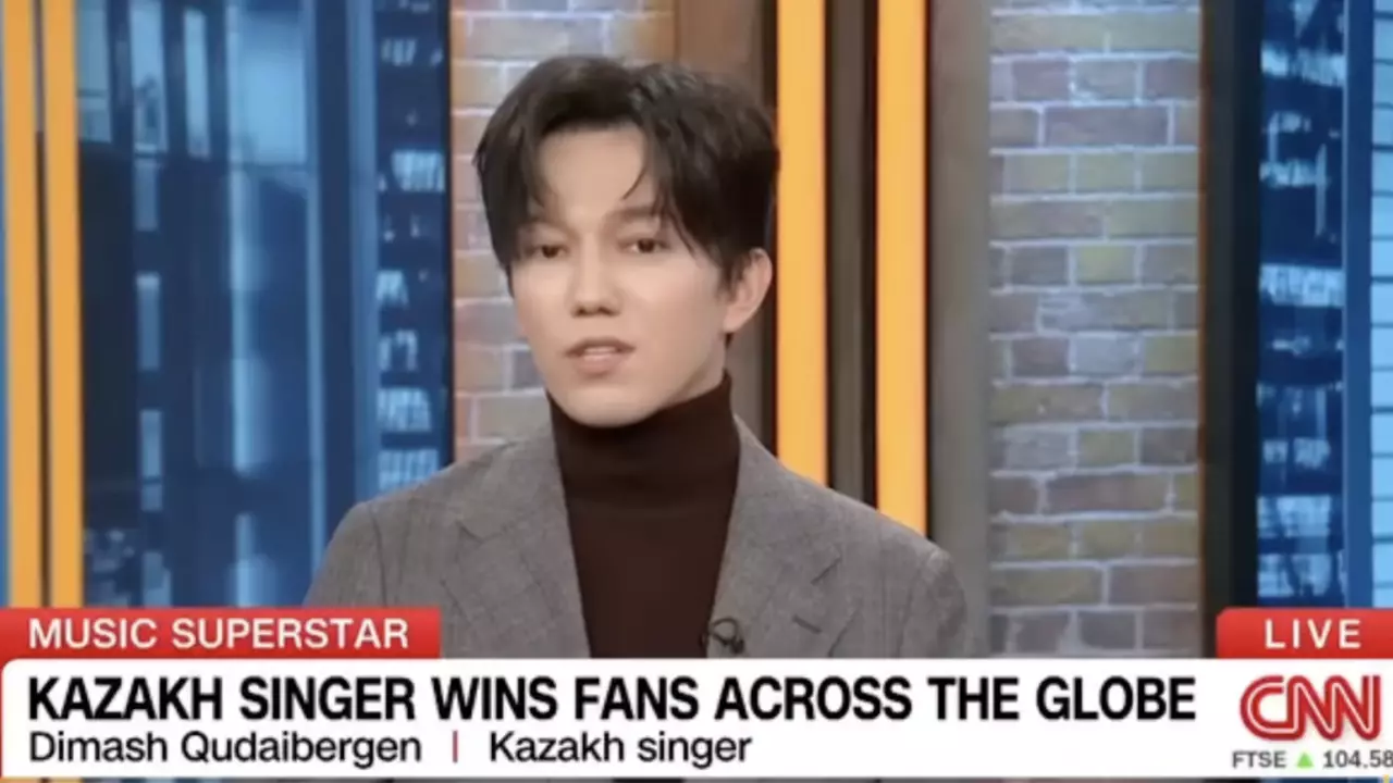 Димаш Құдайберген CNN телеарнасына сұхбат берді