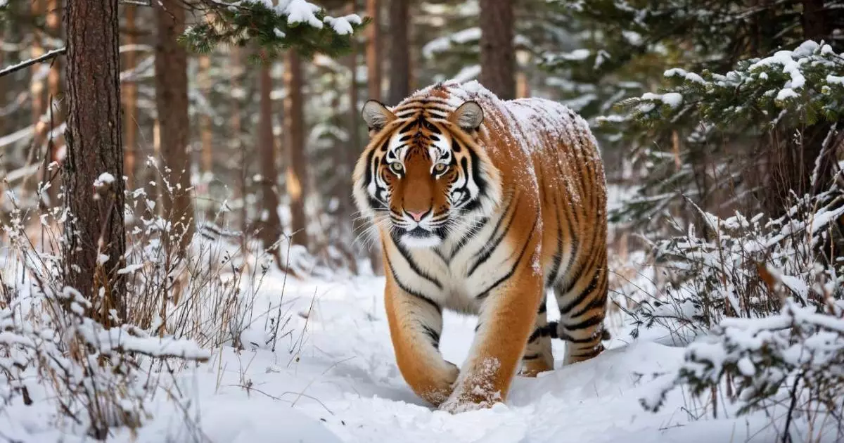  Қазақстанға амур жолбарыстары жеткізіледі 