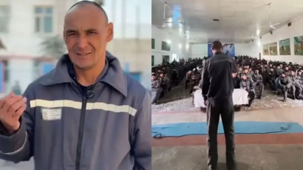 Мұрат Әбділдә түрмедегі камераластарына концерт қойды (ВИДЕО)