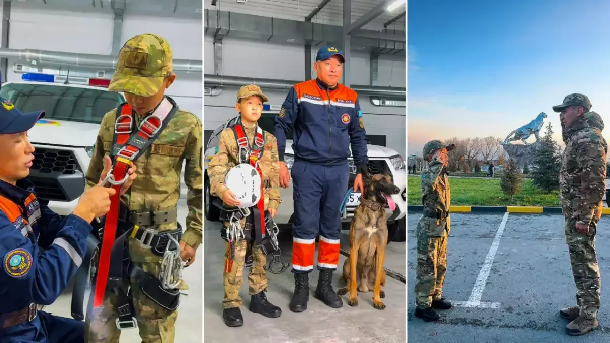 Новый кадетский класс открыли в Алматинской области