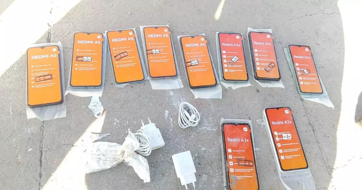  «Цемент салынған қапта жасырылған»: Түркістан облысындағы колонияға 10 телефон өткізілмек болған 