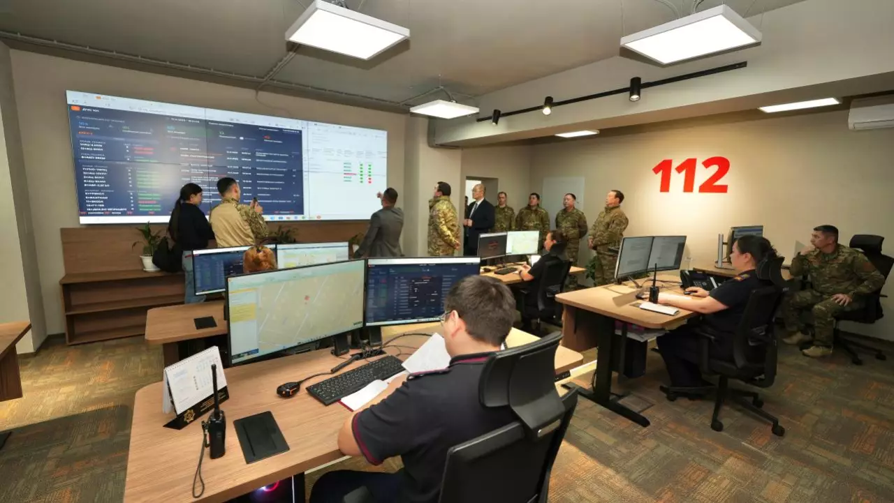 «101» и «112» объединились: в Астане запущена единая система реагирования