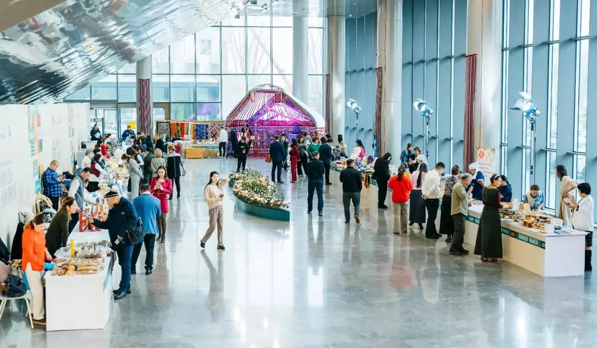 Республиканская выставка «Одно село – один продукт» открылась в Астане