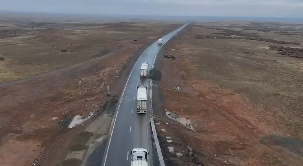 Қазақстан мен Қытай шекарасында ірі жол жобасы аяқталды