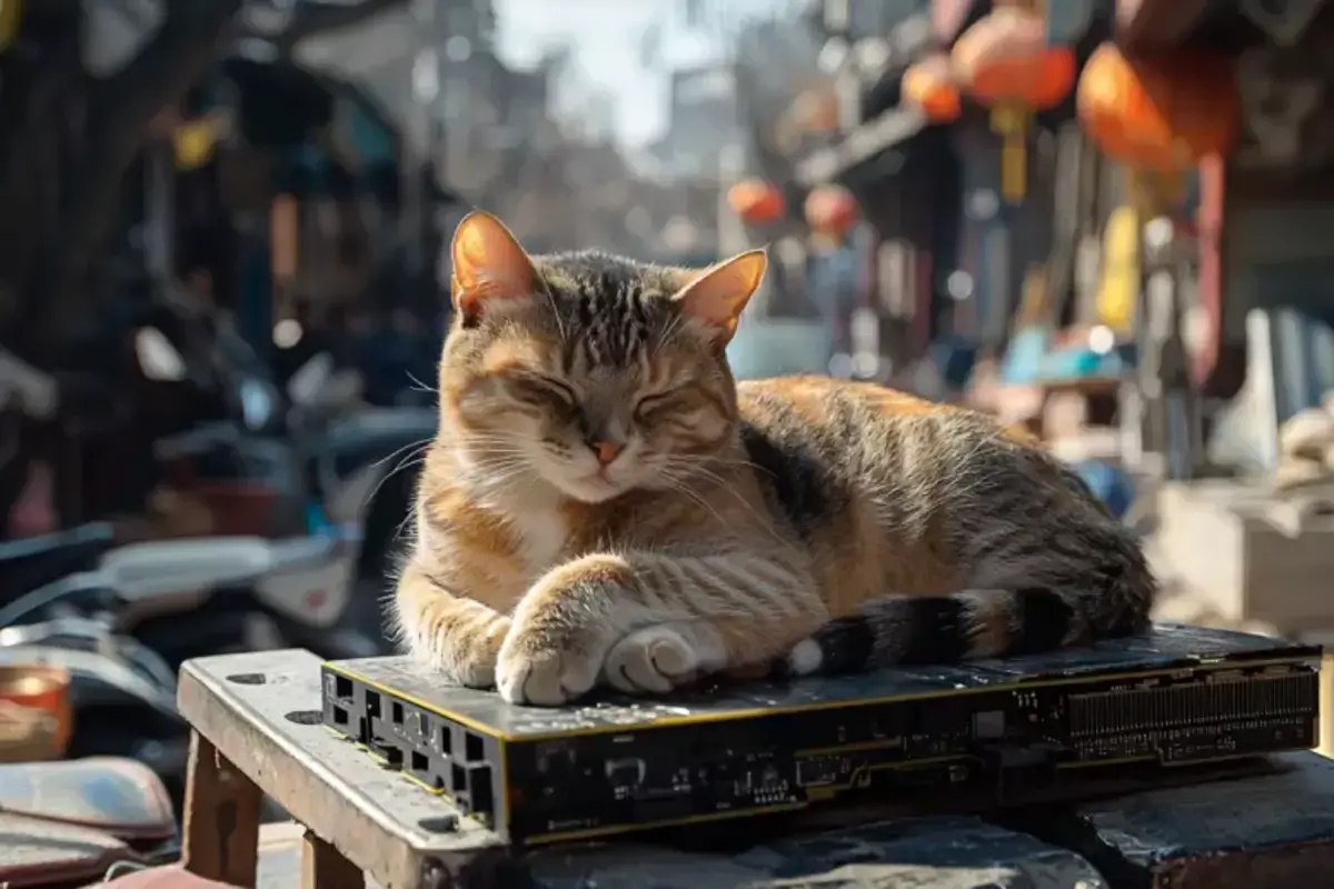 200 кошек захватили криптоферму в Китае - новости на Lada.kz 13.11.2025