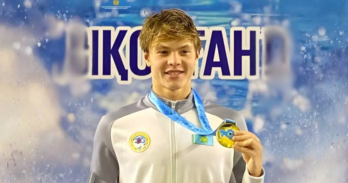  Жүзуші Егор Попов Қазақстан рекордын жаңартты 