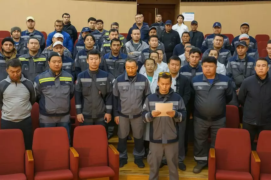 Работники «Казахтелекома» в Актау потребовали пересмотра зарплат