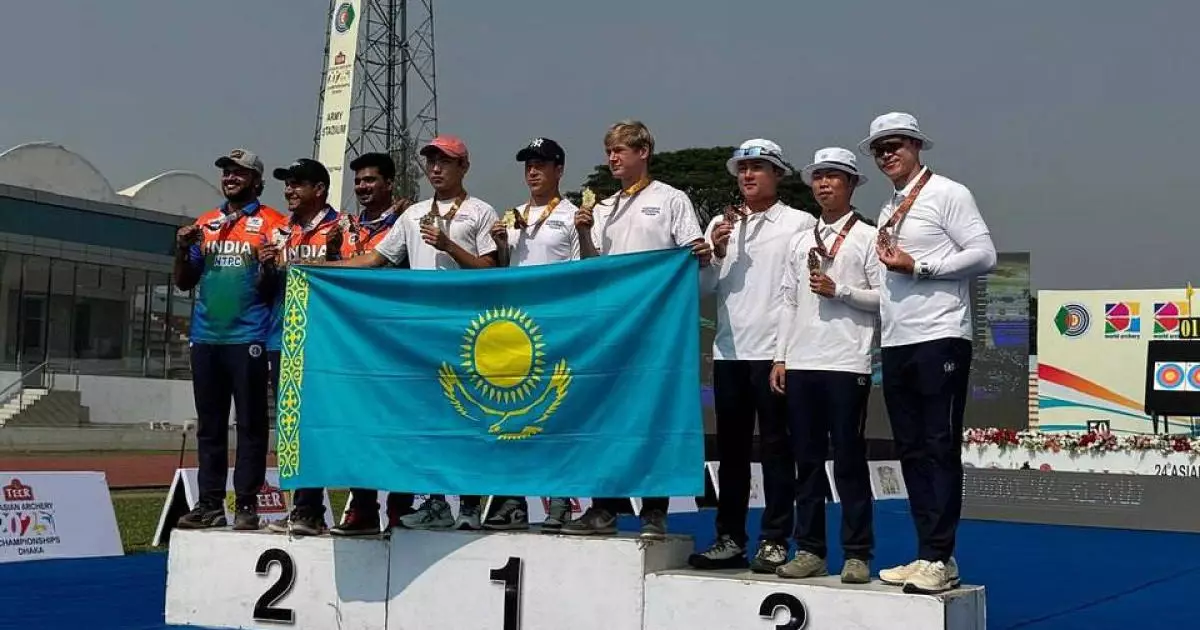  Қазақстан құрамасы садақ атудан Азия чемпионатында алтын жүлде жеңіп алды 
