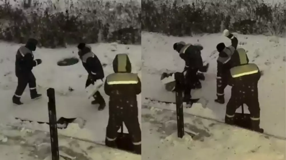 Необычная “драка“ в Астане завирусилась в соцсетях