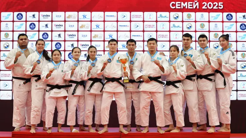 Дзюдодан Маңғыстау облысы жалпы есепте топ жарды