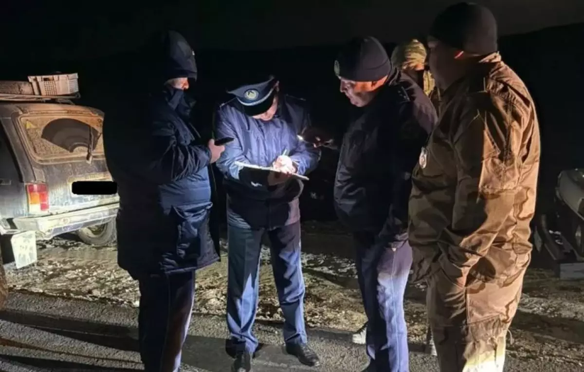 Браконьера с краснокнижной рыбой задержали в Мангистауской области