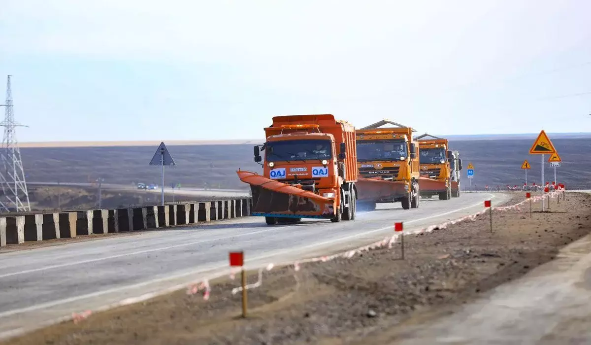 «Ақтөбе-Қарабұтақ-Ұлғайсын» автожолының 28 шақырымы пайдалануға берілді
