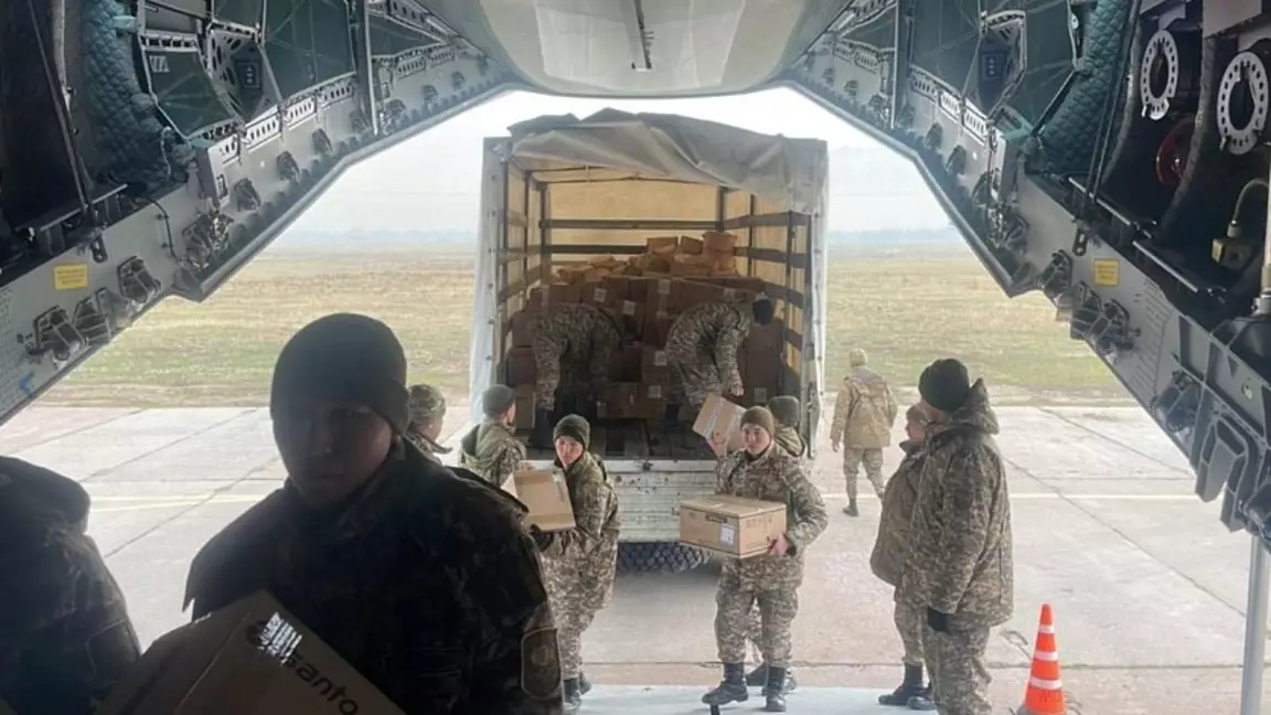 Қазақстан Ауғанстанға гуманитарлық көмек жіберді