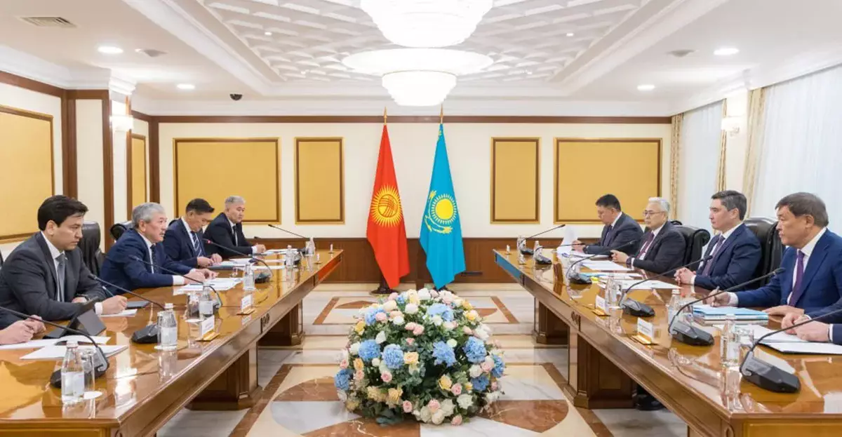 В Астане состоялось 13-е заседание казахско-кыргызского Межправительственного совета
