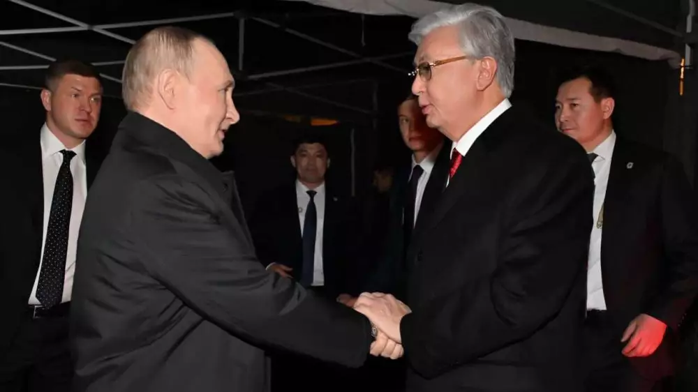 Токаев по итогам визита в Россию направил письмо Путину