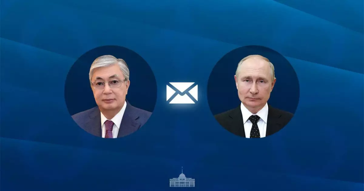   Қасым-Жомарт Тоқаев Владимир Путинге хат жолдады   