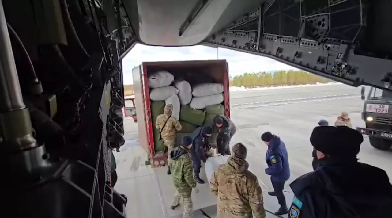 Қазақстан Ауғанстанға көмек жөнелтті