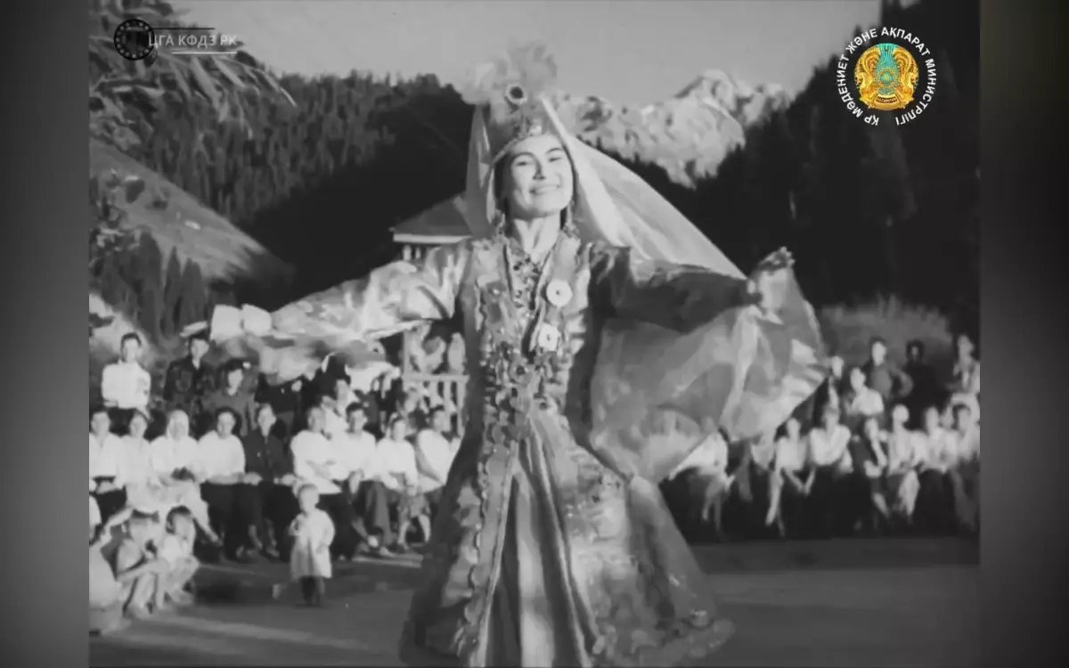 В российском архиве найдено уникальное видео танцовщицы Шары Жиенкуловой