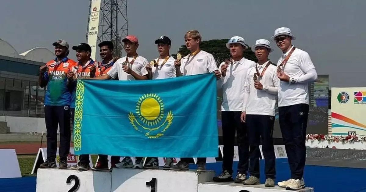  Тарихи жеңіс: Қазақстан блоктық садақ атудан алғаш рет Азия чемпионы атанды 