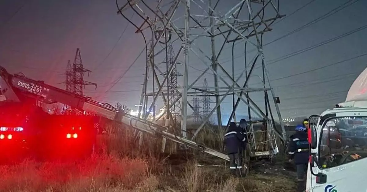  Алматының бір бөлігі жарықсыз қалды 