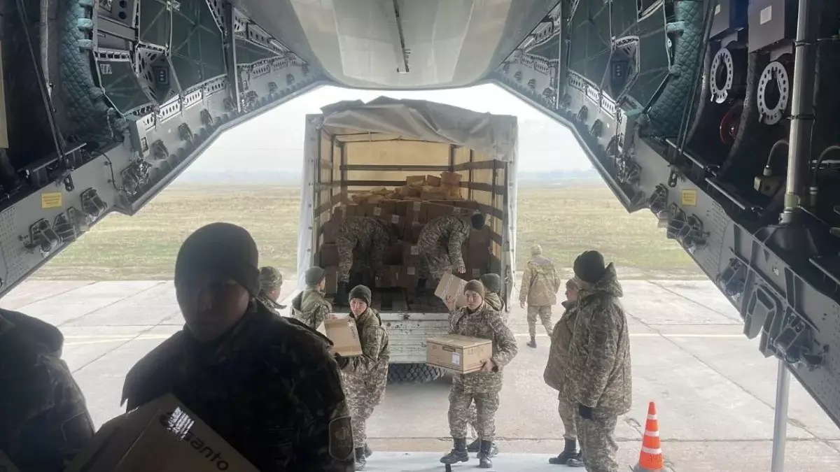 Қазақстан Ауғанстанға 18 тонна гуманитарлық көмек жіберді