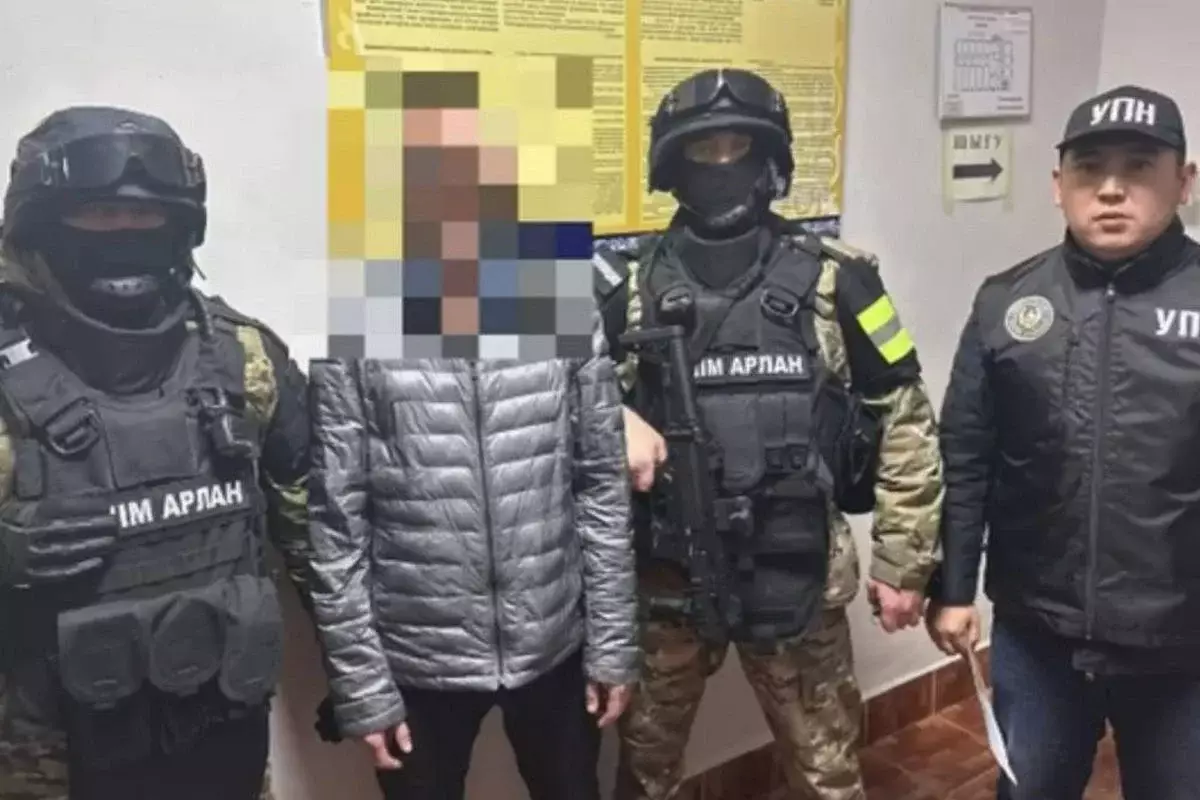 «Синтетику» в особо крупном размере изъяли у алматинца в Шымкенте