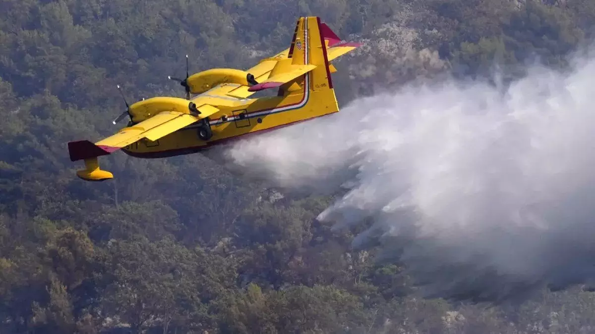 Самолет разбился в Хорватии: пилот погиб