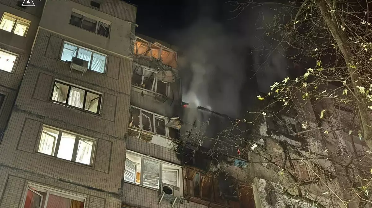 В Киеве 16 раненых после российской атаки