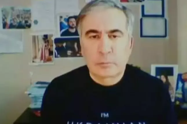 Саакашвили обратился к Зеленскому с просьбой включить его в список пленных