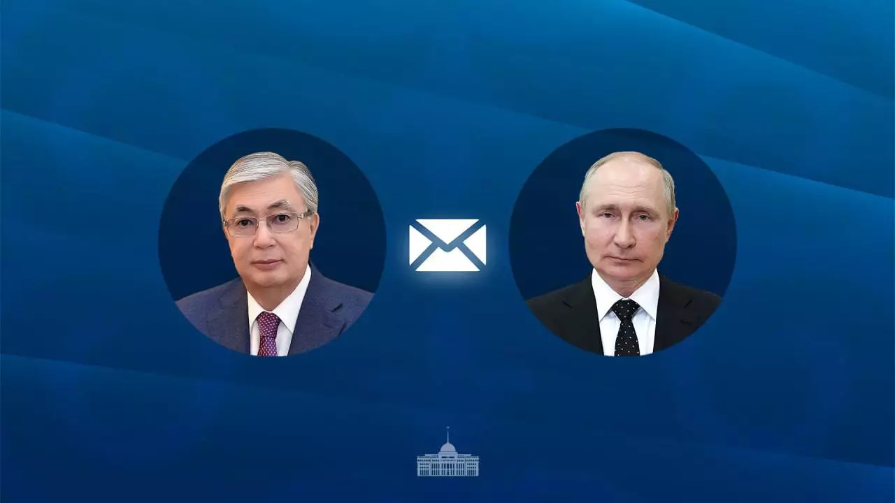 Тоқаев Путинге алғыс айтты