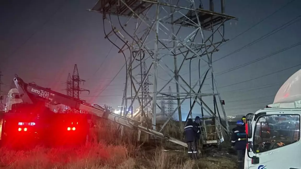 Алматының бір бөлігі әлі жарықсыз отыр