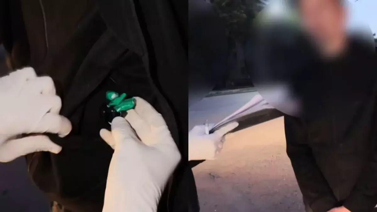 Павлодарда полицейлер тұрғыннан синтетикалық есірткі мен каннабис майын тәркіледі