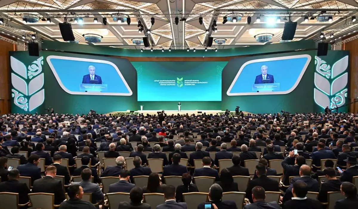 Токаев участвует во втором Форуме работников сельского хозяйства