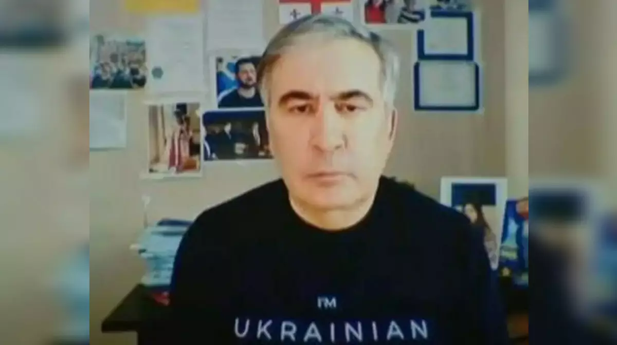 Саакашвили попросил Зеленского признать его гражданским военнопленным