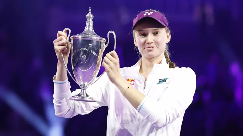 Елена Рыбакина вошла в Книгу рекордов Гиннесса