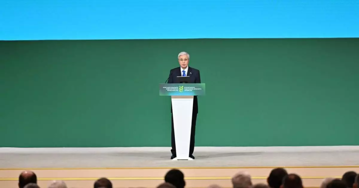  Қасым-Жомарт Тоқаев ауыл шаруашылығы еңбеккерлеріне ризашылығын білдірді 