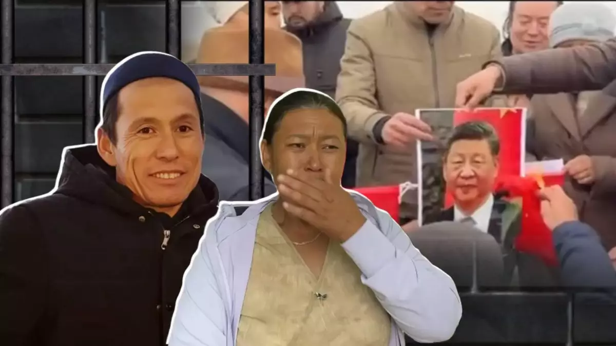 Ұйғыр ауданында Қытай туын өртеген белсенділер қамауға алынды