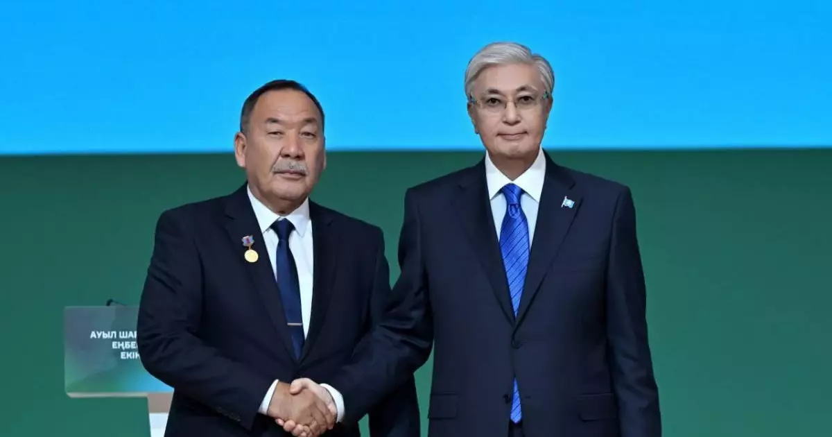  Агросектор өкілдеріне «Қазақстанның аграрлық саласының еңбек сіңірген қайраткері» құрметті атағы алғаш рет берілді 