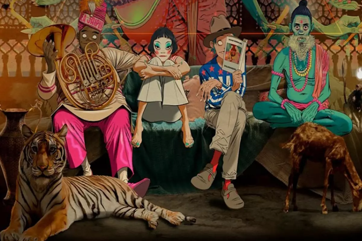 Gorillaz впервые выступят в Казахстане