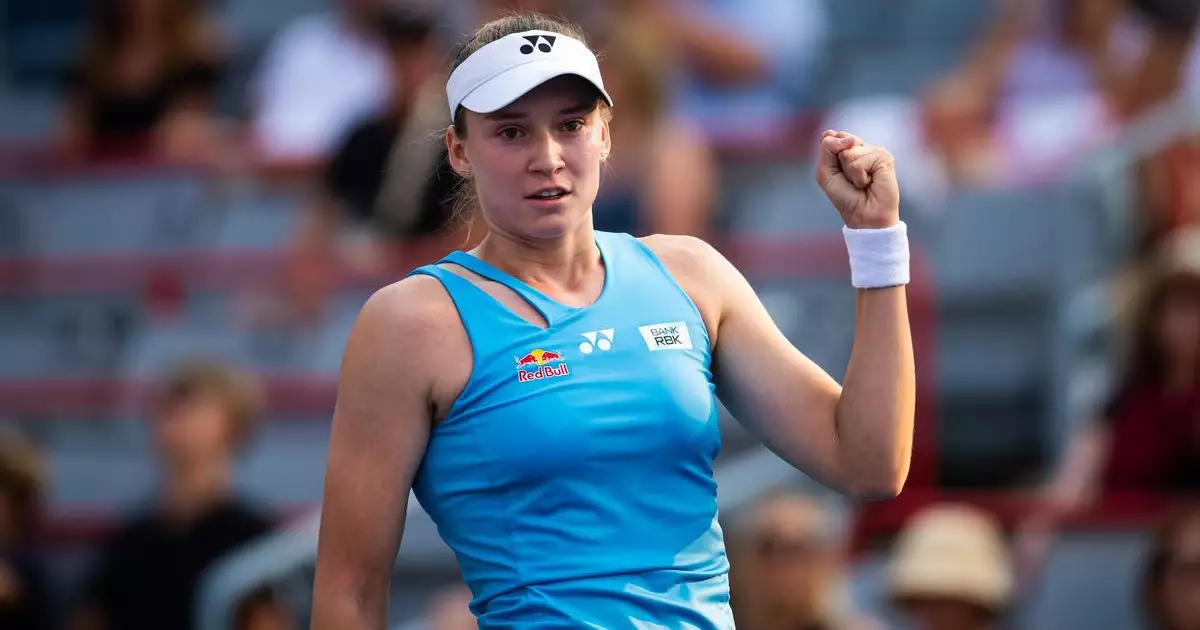   Елена Рыбакина рекорд орнатып, Гиннесс кітабына енді   