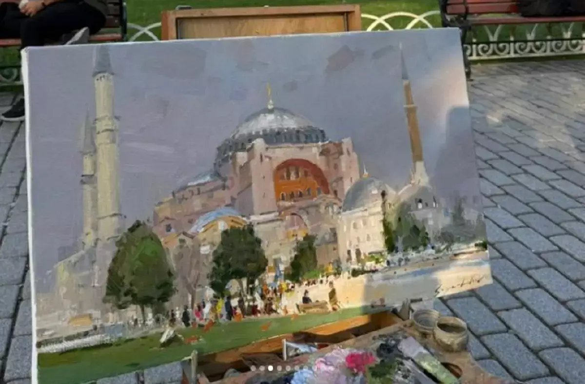 Художники приглашают жителей Актау на выставку арт-экспедиции «Түрік ғажаптары» - новости на Lada.kz 14.11.2025