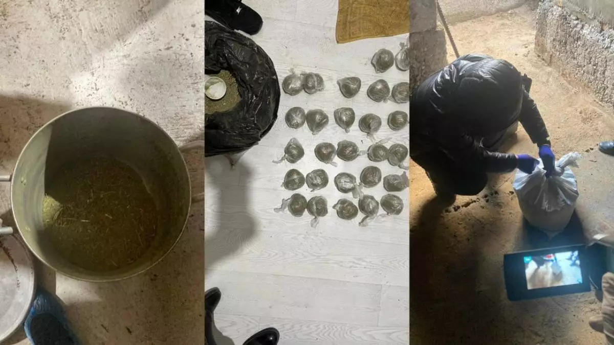 Почти 6 кг наркотиков изъяли у жителя Рудного (ВИДЕО)